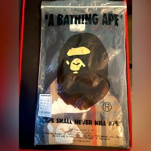 Bape and Burberry Colab T-Shirt. Men’s size medium. Worn once in great condition